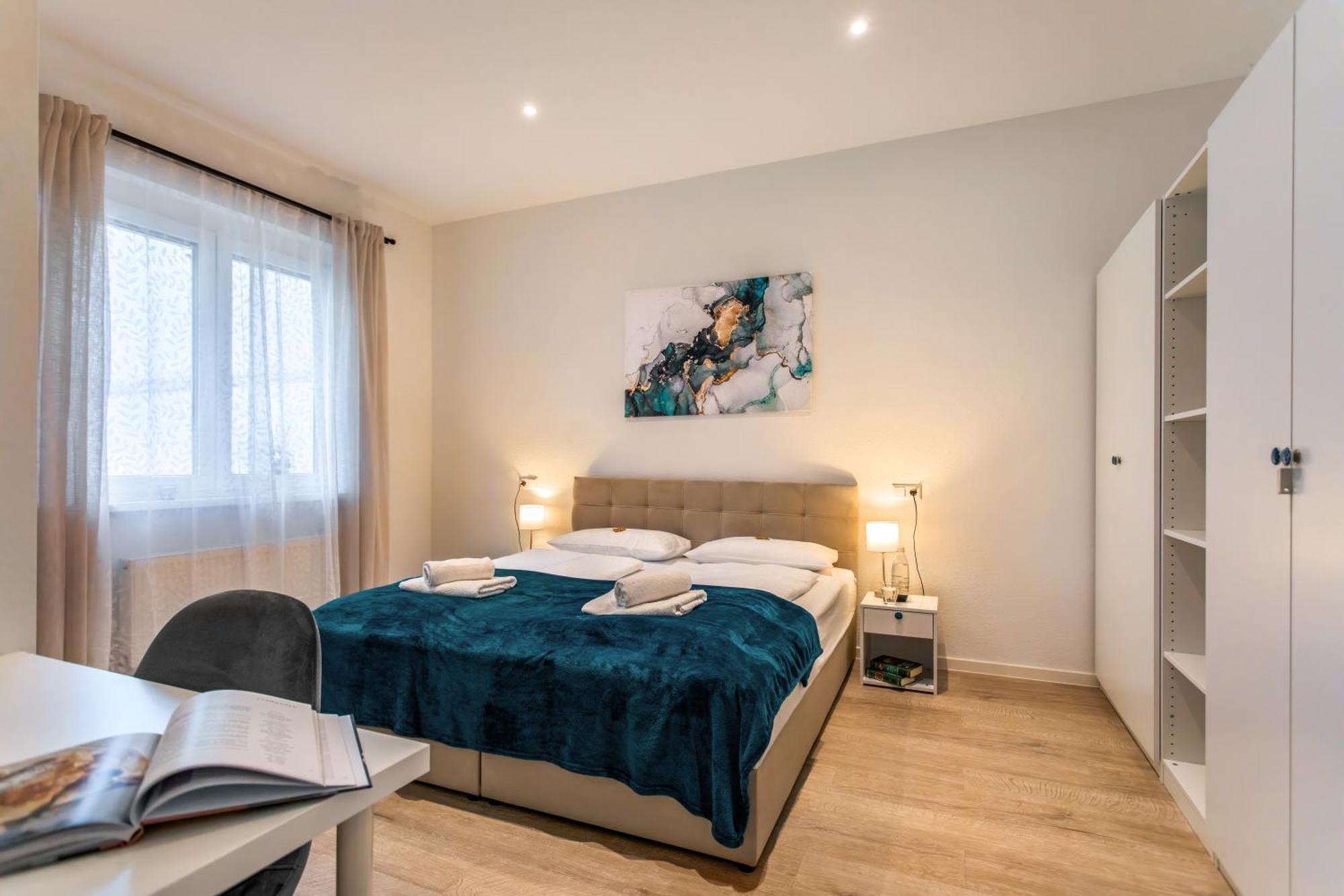 Rosenberg-Suites - Zentral, Stellplatz, Grosse Terasse, Business & Privat Heilbronn Eksteriør bilde