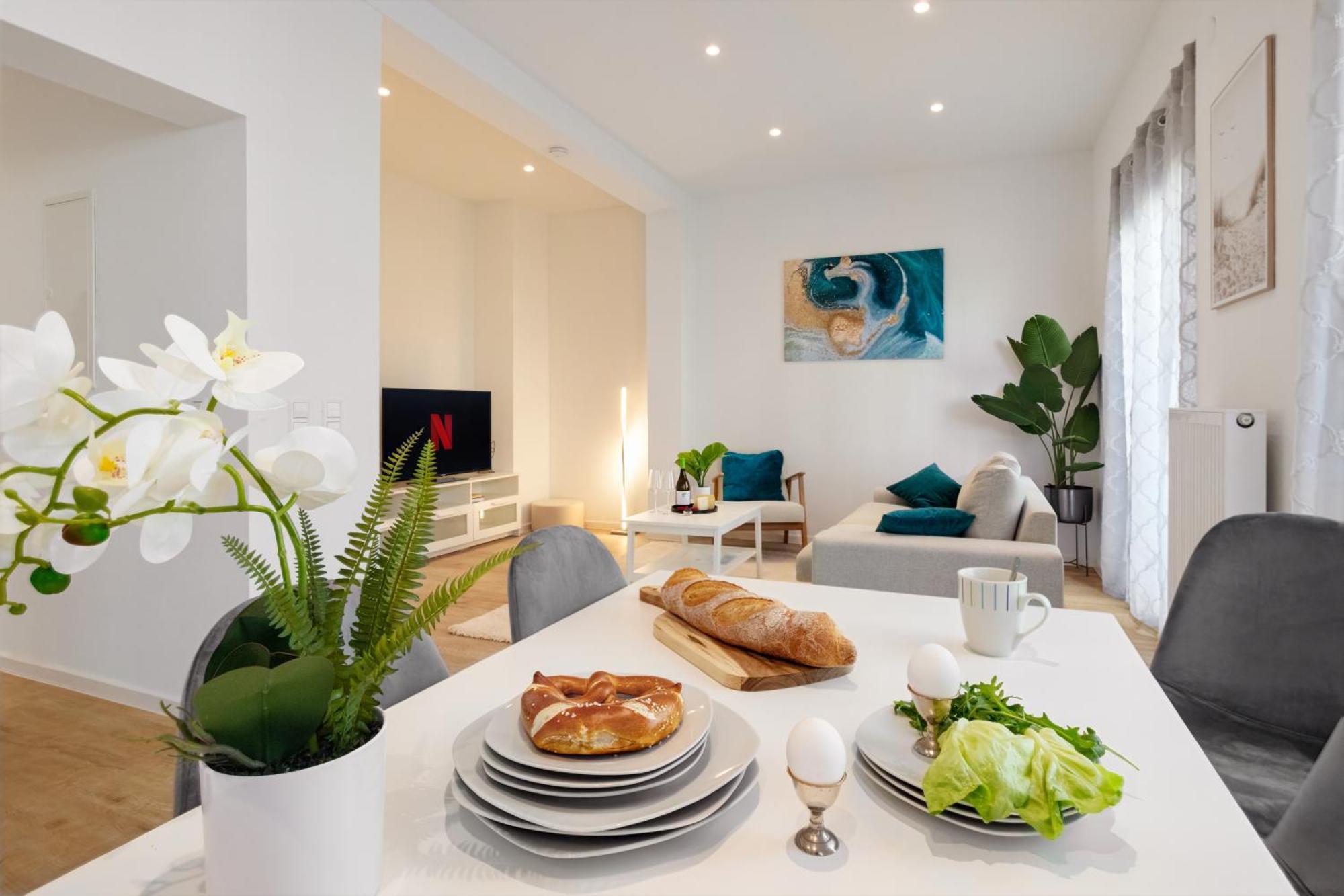 Rosenberg-Suites - Zentral, Stellplatz, Grosse Terasse, Business & Privat Heilbronn Eksteriør bilde