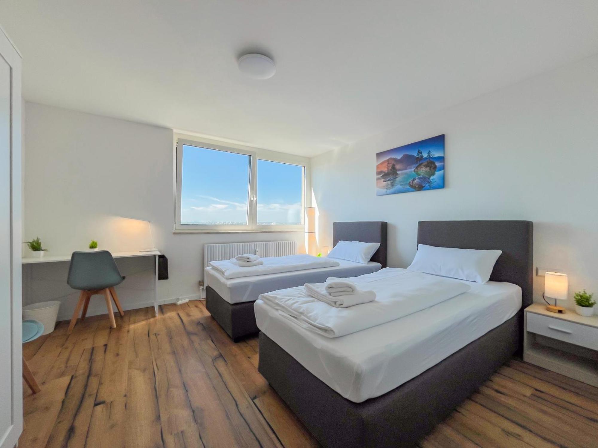 Rosenberg-Suites - Zentral, Stellplatz, Grosse Terasse, Business & Privat Heilbronn Eksteriør bilde
